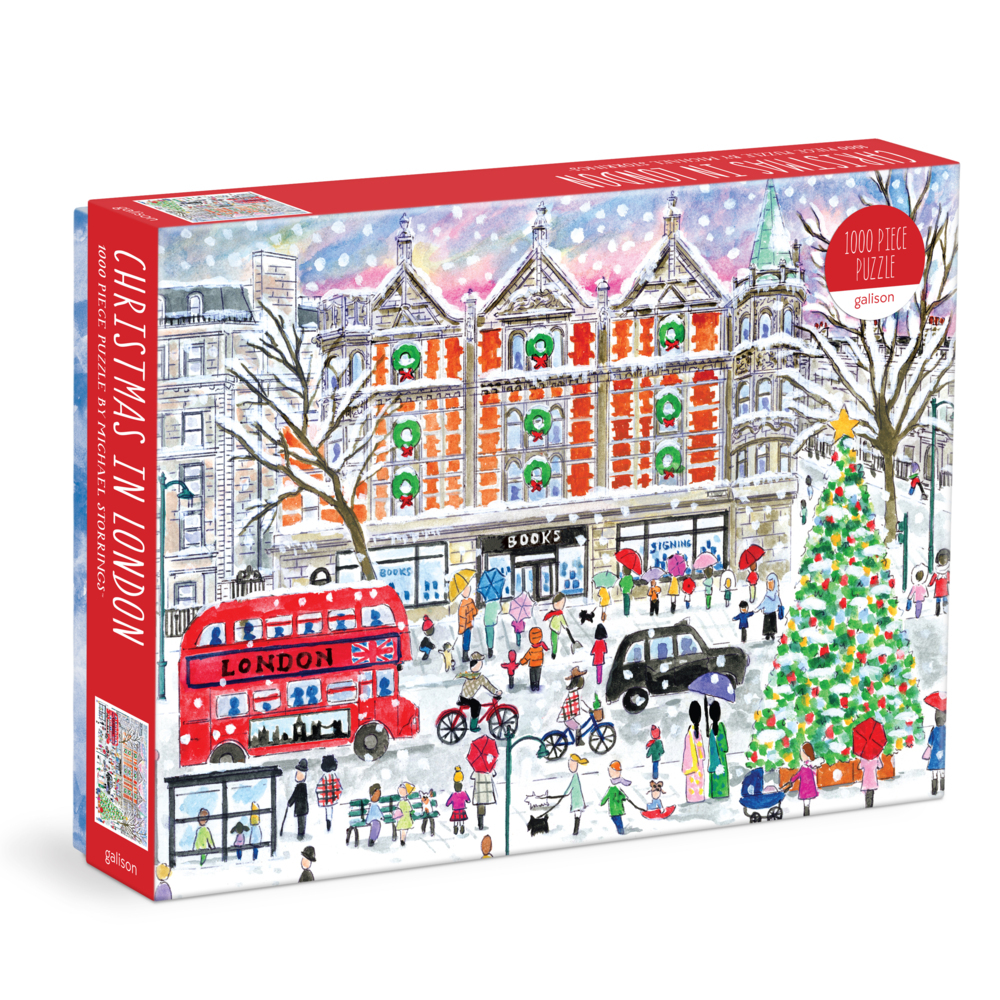 Produktbild: Michael Storrings Christmas in London 1000 Piece Puzzle | Galison