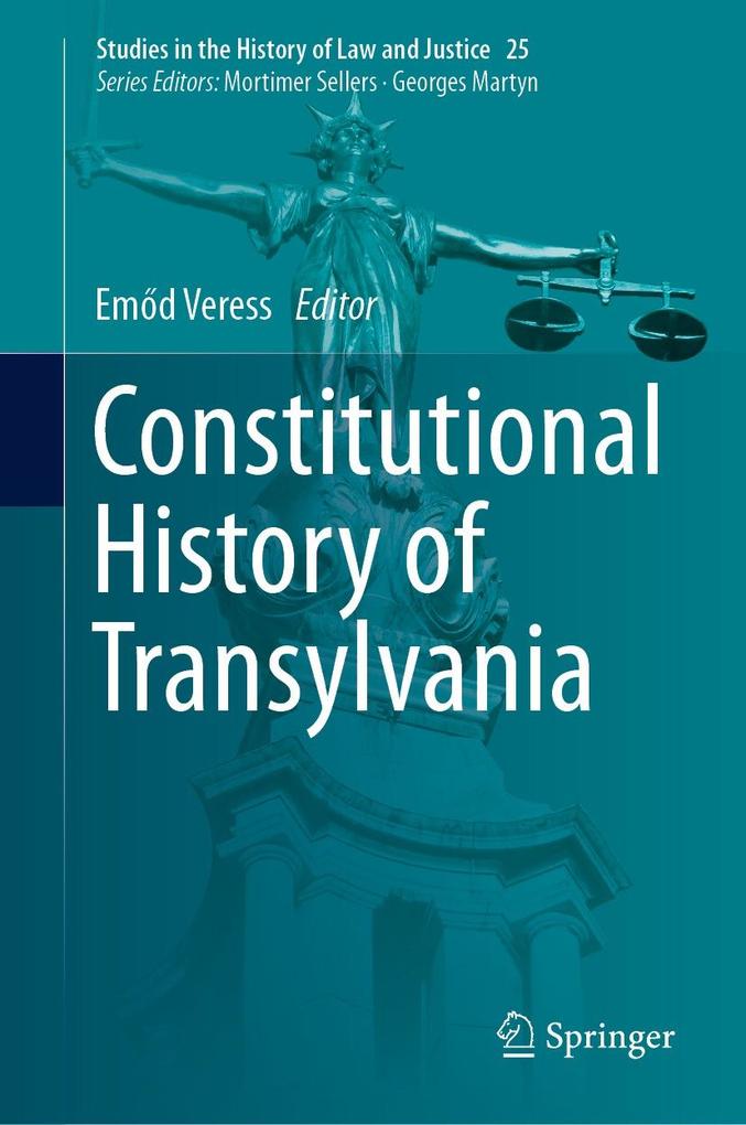 Produktbild: Constitutional History of Transylvania