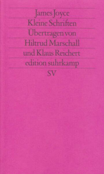 Produktbild: Kleine Schriften | James Joyce