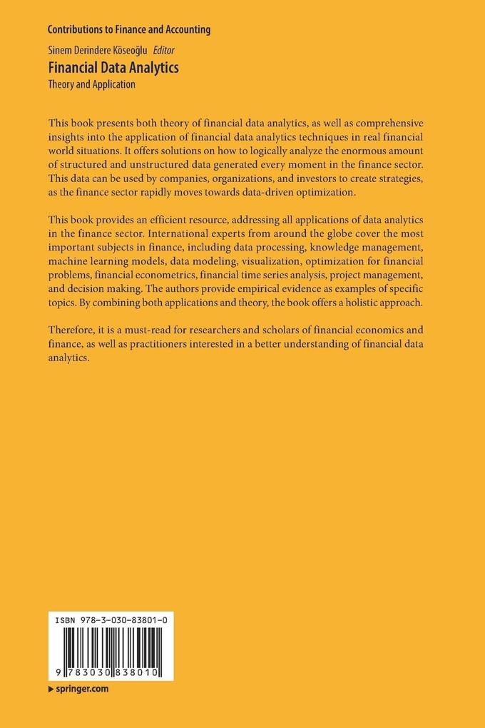 Weitere Ansicht: Financial Data Analytics