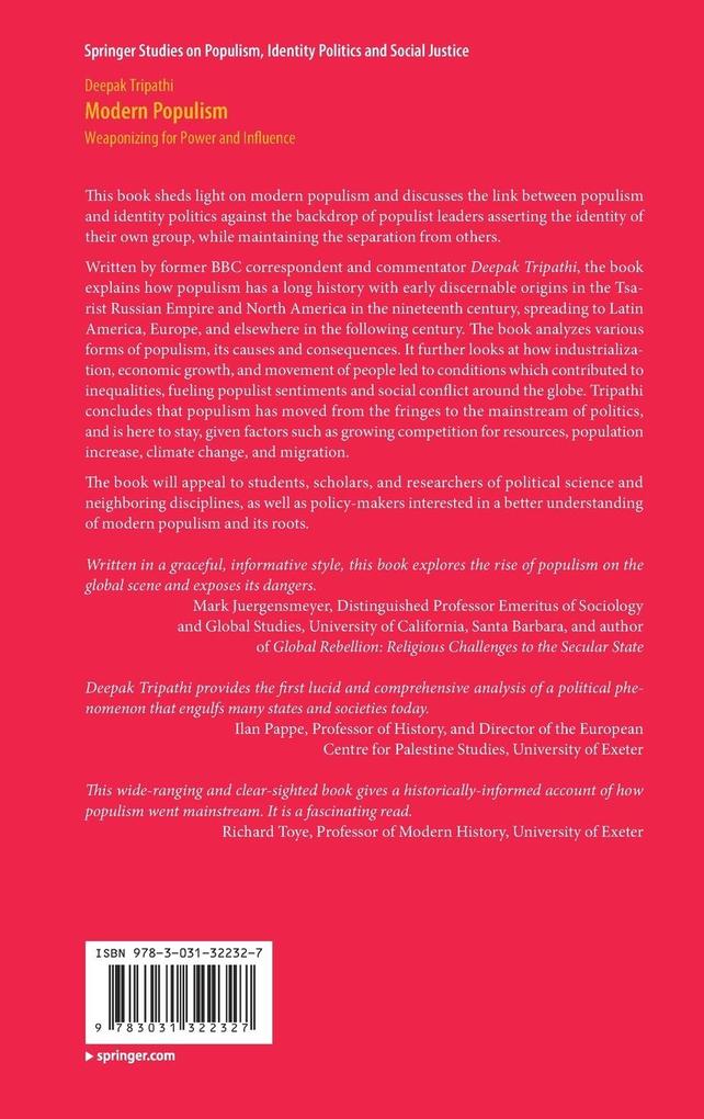 Weitere Ansicht: Modern Populism | Deepak Tripathi
