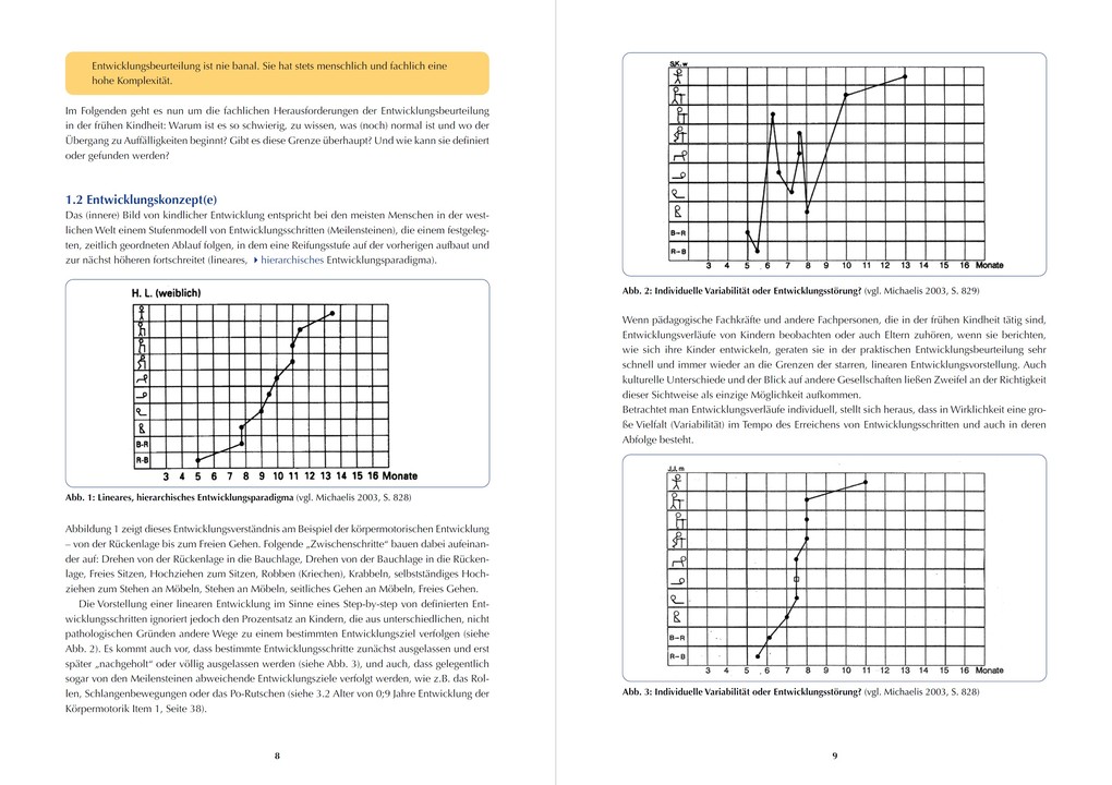 Weitere Ansicht: Grenzsteine der Entwicklung nach Michaelis. Manual | Renate Berger