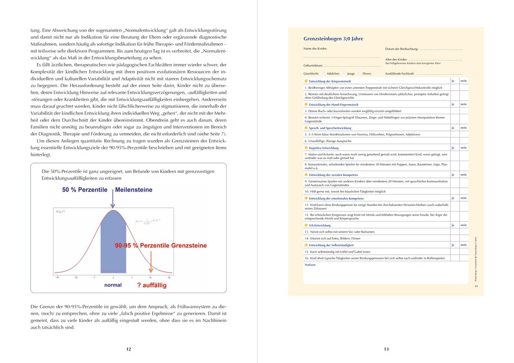 Weitere Ansicht: Grenzsteine der Entwicklung nach Michaelis. Manual | Renate Berger