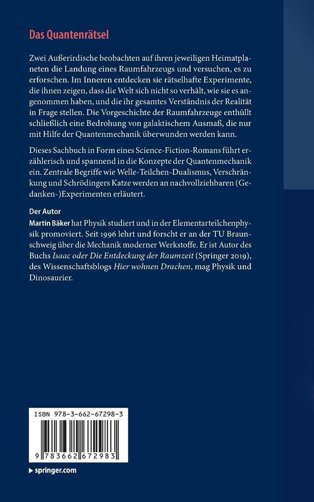 Weitere Ansicht: Das Quantenrätsel | Martin Bäker