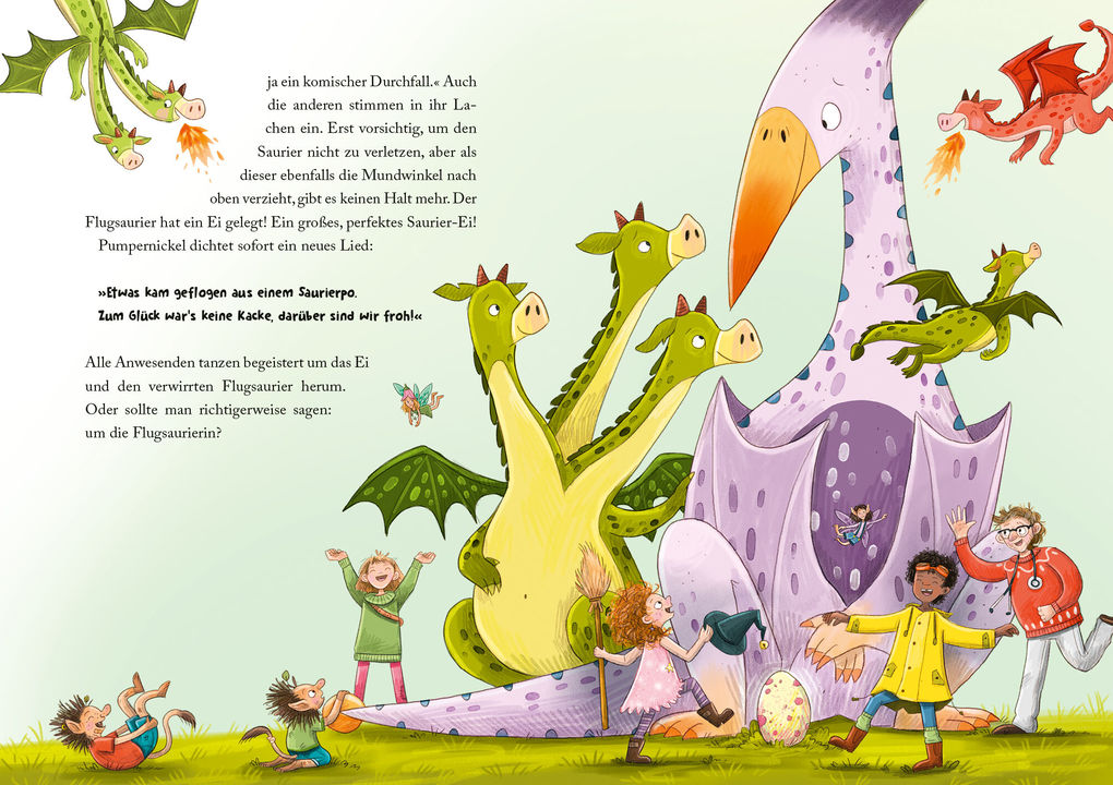 Weitere Ansicht: Doktor Honiglöffel, Praxis für magische Wesen - Der aufgetaute Flugsaurier | Annette Herzog