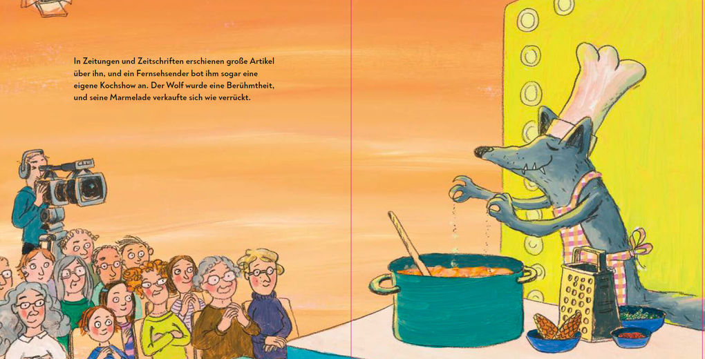 Weitere Ansicht: Der Marmeladenwolf | Nicole Röndigs