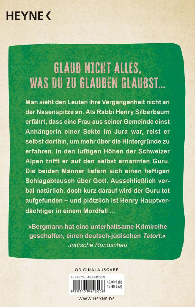 Weitere Ansicht: Der Rabbi und der Kommissar: Fremde Götter | Michel Bergmann
