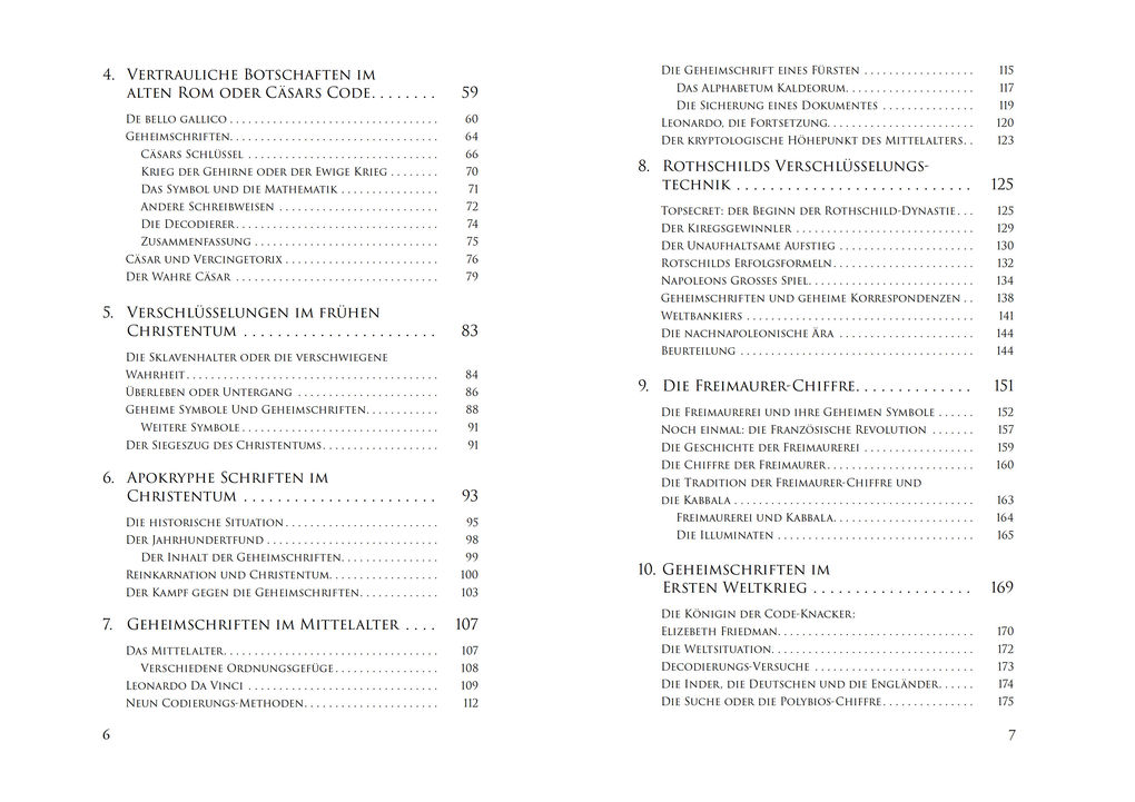 Weitere Ansicht: Geheimschriften. Die verschlüsselte Kommunikation der Geheimdienste, Geheimbünde, Wirtschaft und des organisierten Verbrechens | Frank Fabian