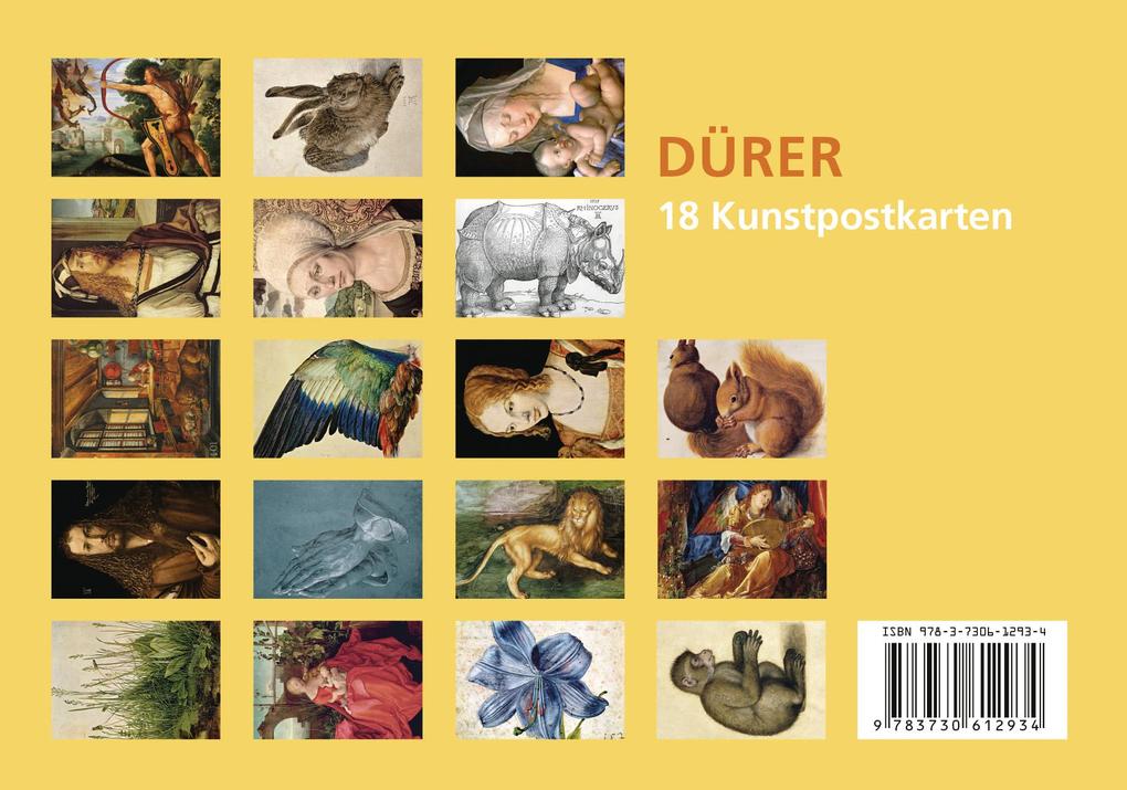 Weitere Ansicht: Postkarten-Set Albrecht Dürer | Albrecht Dürer