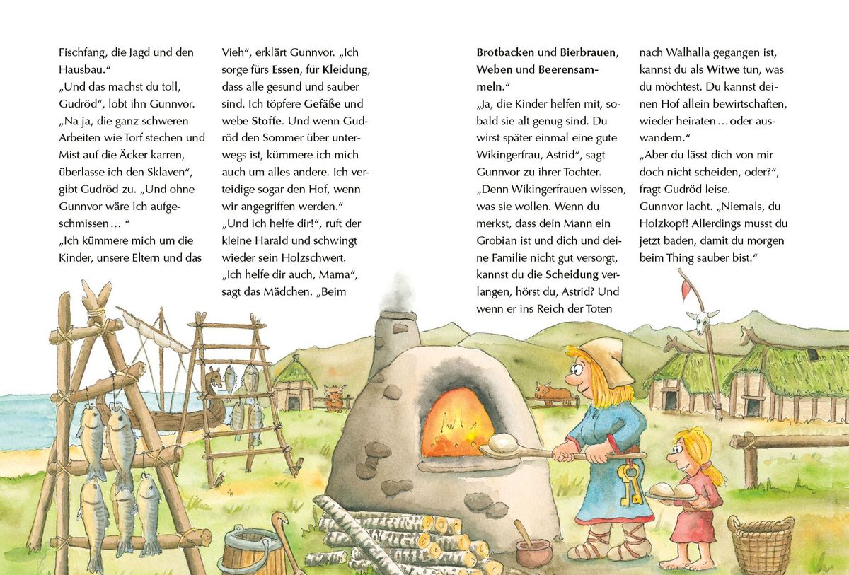 Weitere Ansicht: Der kleine Drache Kokosnuss - Abenteuer & Wissen - Die Wikinger | Ingo Siegner