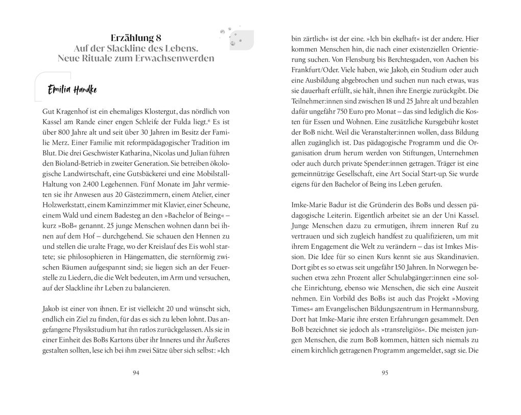 Weitere Ansicht: Dein Leben, dein Moment | Emilia Handke, Meike Barnahl