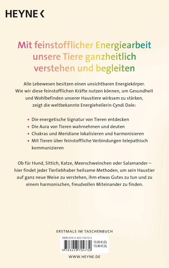 Weitere Ansicht: Der Energiekörper der Tiere | Cyndi Dale