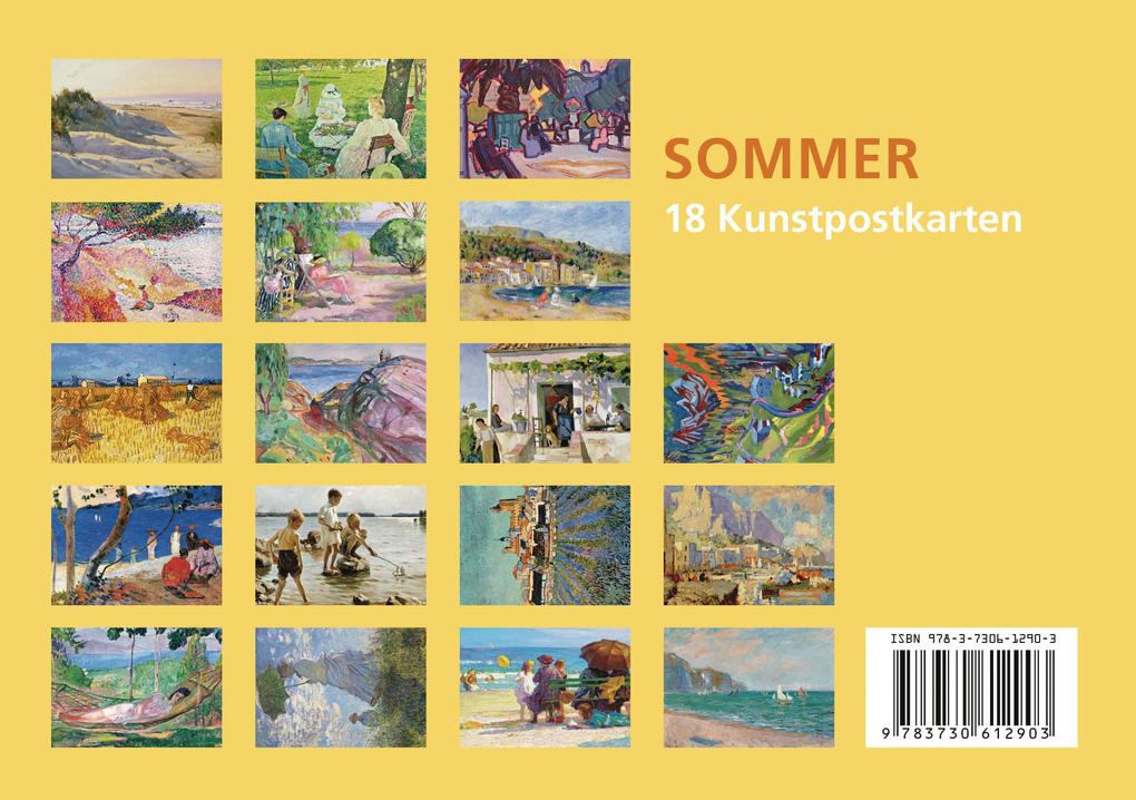 Weitere Ansicht: Postkarten-Set Sommer