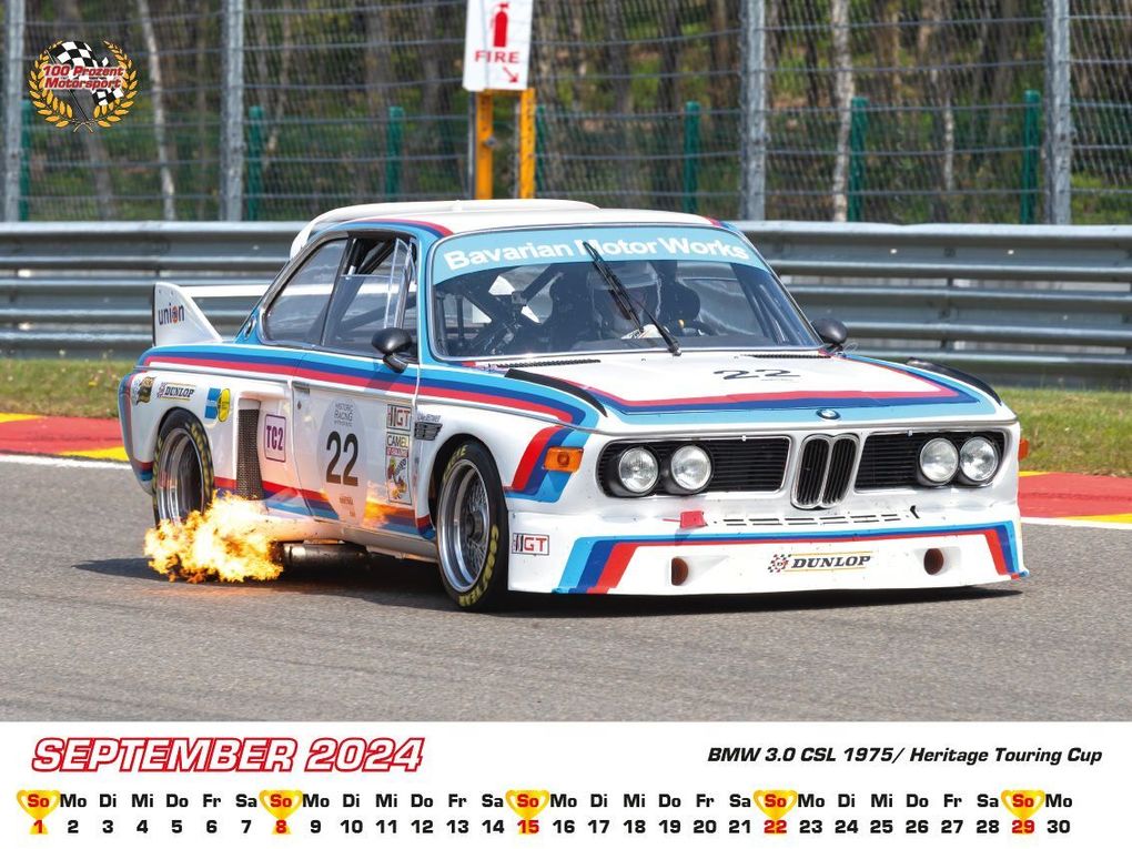Weitere Ansicht: BMW im Rennsport Kalender 2024 | Frank Pommer