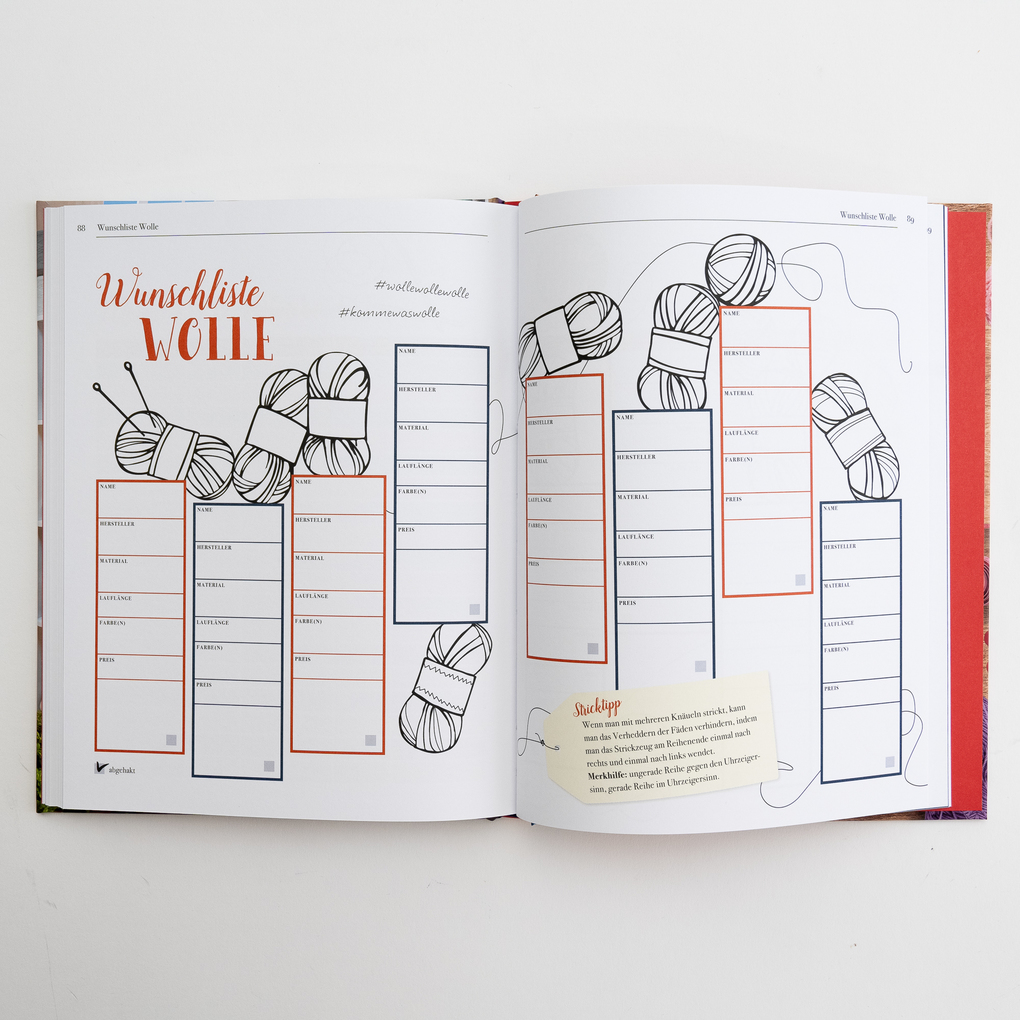 Weitere Ansicht: Mein Strickjournal | Susanne Oswald