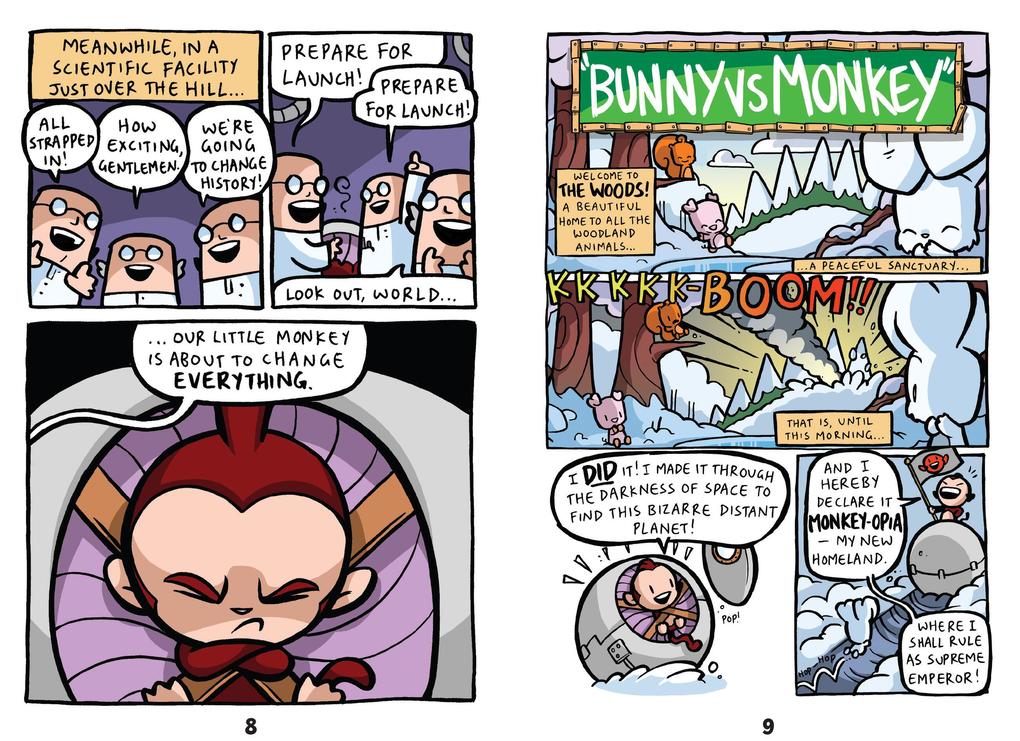 Weitere Ansicht: Bunny vs. Monkey | Jamie Smart