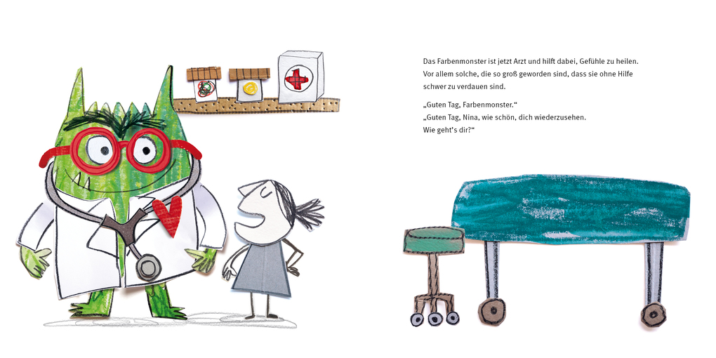 Weitere Ansicht: Das Farbenmonster - Doktor für Gefühle | Anna Llenas