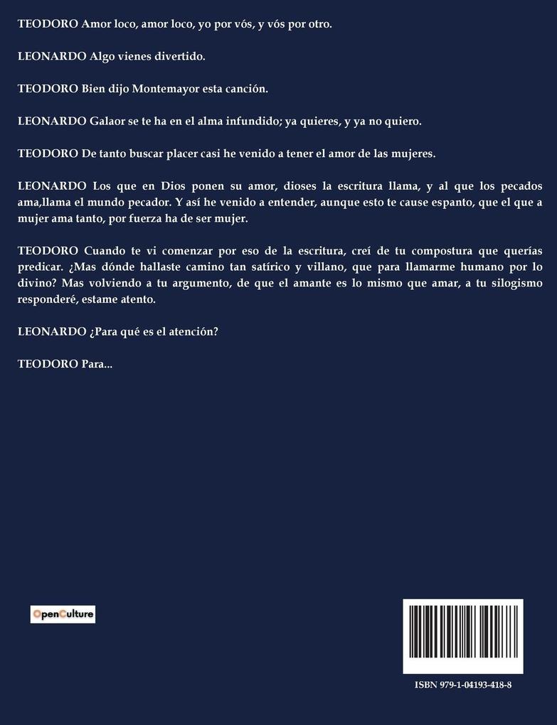 Weitere Ansicht: LA BELLA MALMARIDADA | Lope De Vega