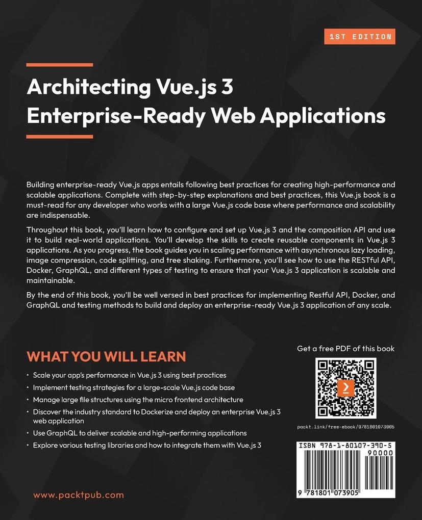 Weitere Ansicht: Architecting Vue.js 3 Enterprise-Ready Web Applications | Solomon Eseme