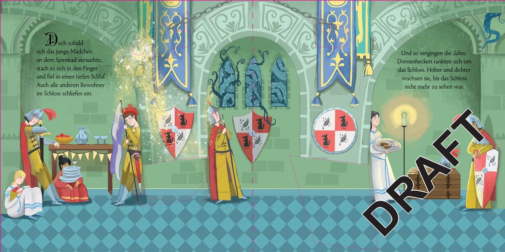 Weitere Ansicht: Mein märchenhaftes Pop-up-Buch: Dornröschen | Susanna Davidson