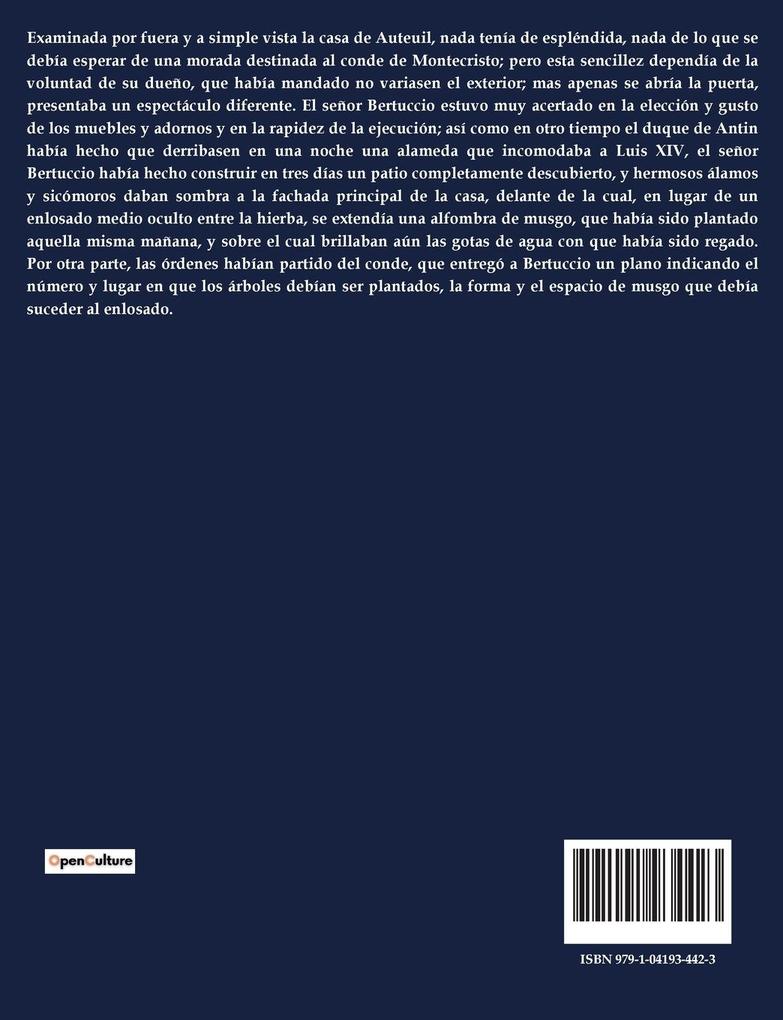 Weitere Ansicht: El Conde de Montecristo | Alexandre Dumas