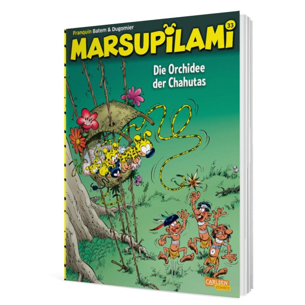Weitere Ansicht: Marsupilami 33: Die Orchidee der Chahutas | André Franquin, Dugomier