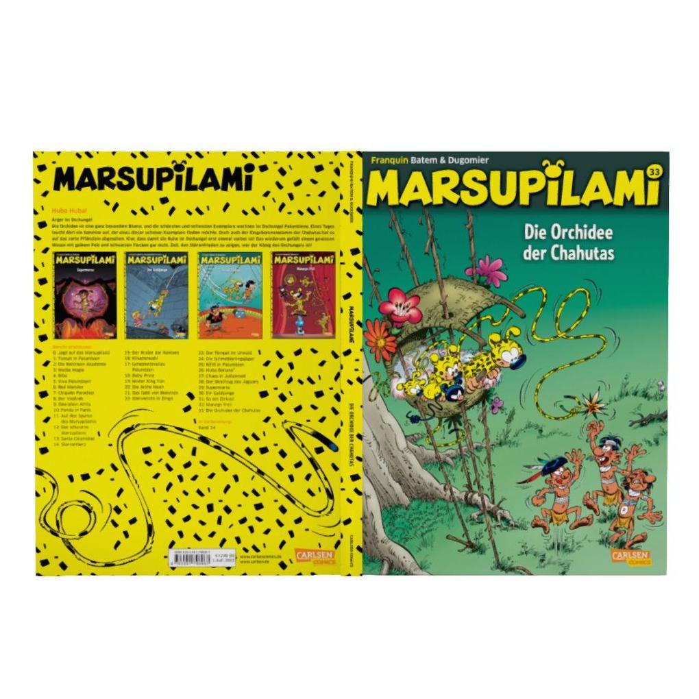 Weitere Ansicht: Marsupilami 33: Die Orchidee der Chahutas | André Franquin, Dugomier