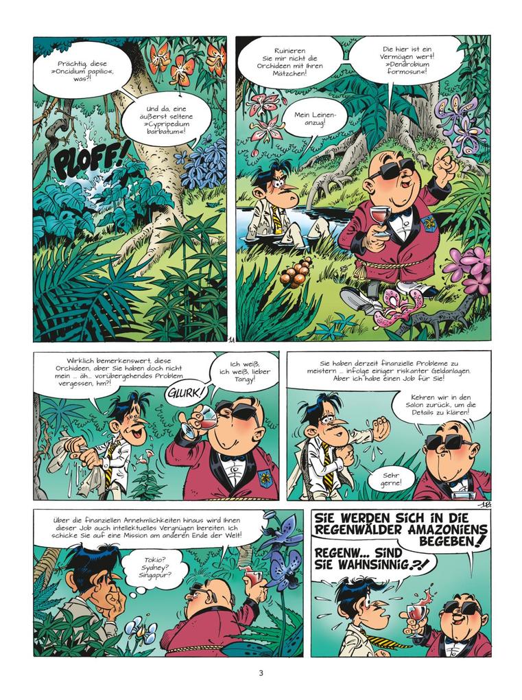 Weitere Ansicht: Marsupilami 33: Die Orchidee der Chahutas | André Franquin, Dugomier