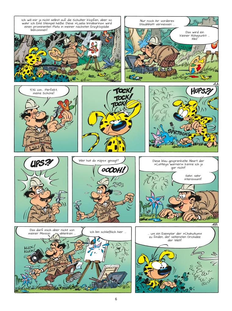 Weitere Ansicht: Marsupilami 33: Die Orchidee der Chahutas | André Franquin, Dugomier