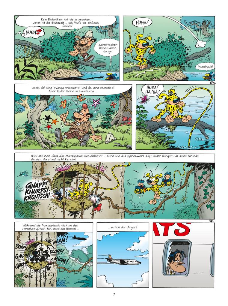 Weitere Ansicht: Marsupilami 33: Die Orchidee der Chahutas | André Franquin, Dugomier