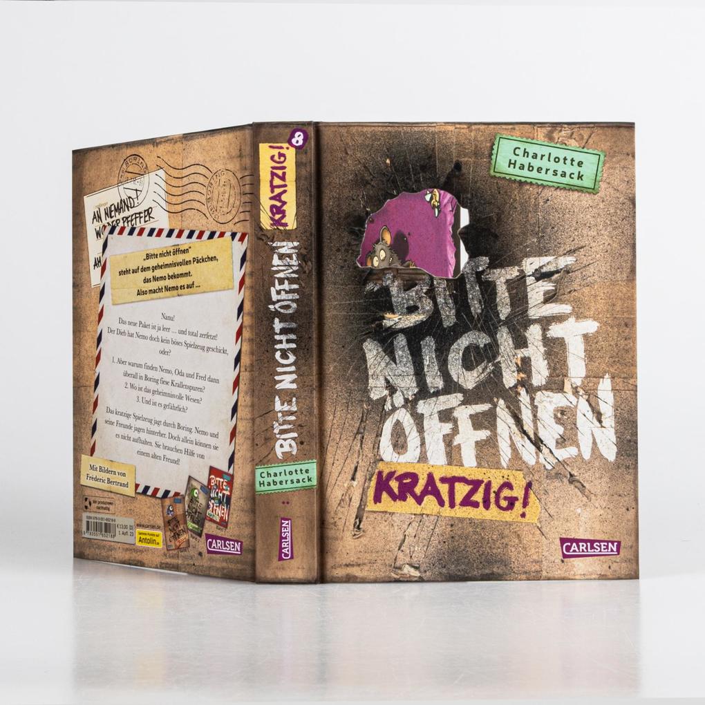 Weitere Ansicht: Bitte nicht öffnen 8: Kratzig! | Charlotte Habersack