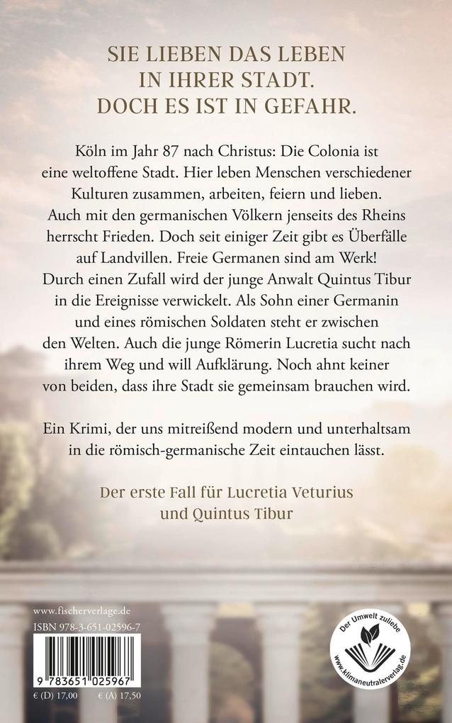 Weitere Ansicht: Schatten über Colonia - Ermittlungen am Rand des Römischen Reichs | Axel Melzener, Julia Nika Neviandt
