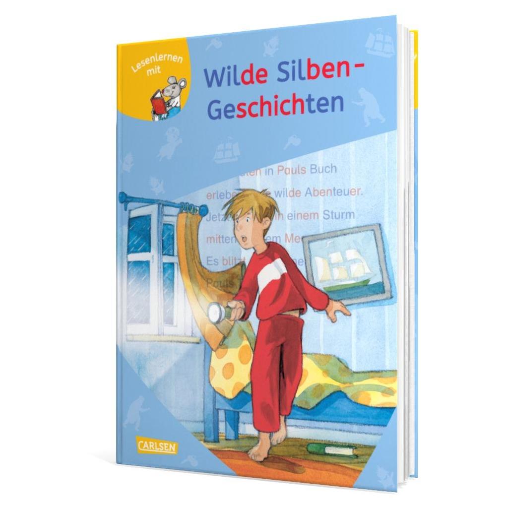 Weitere Ansicht: LESEMAUS zum Lesenlernen Sammelbände: Wilde Silben-Geschichten | Wolfram Hänel, Ulrike Gerold, Imke Rudel, Ursel Scheffler