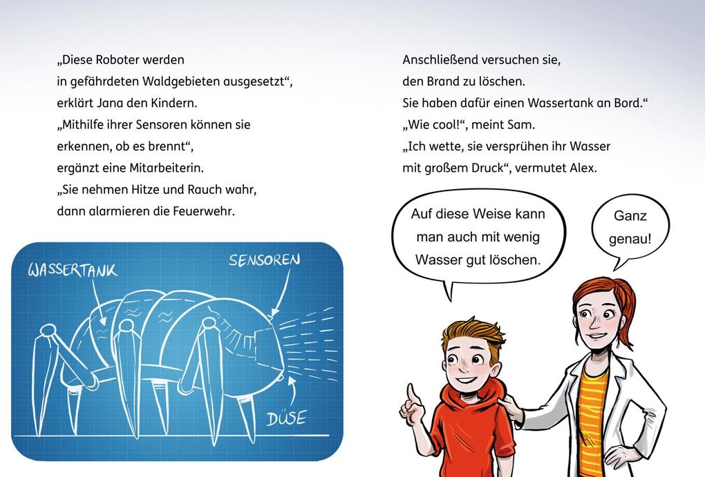 Weitere Ansicht: Die Robot-Kids: Die Löschroboter | Bernd Flessner, Hannah Flessner