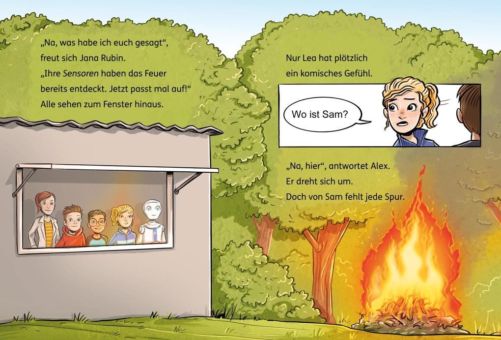 Weitere Ansicht: Die Robot-Kids: Die Löschroboter | Bernd Flessner, Hannah Flessner