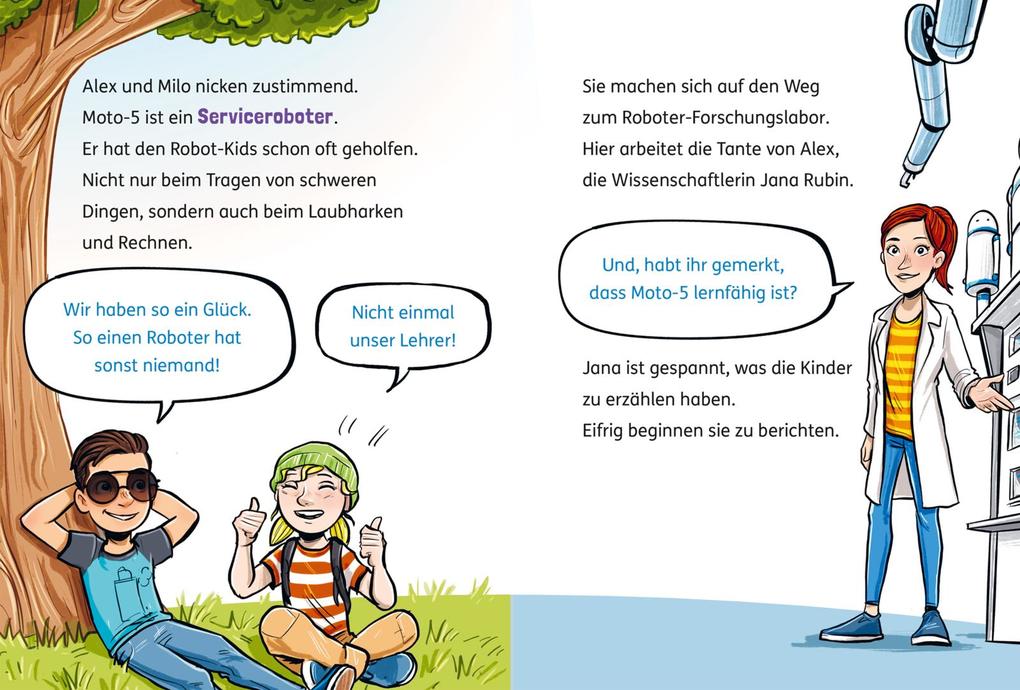 Weitere Ansicht: Die Robot-Kids: Die Löschroboter | Bernd Flessner, Hannah Flessner