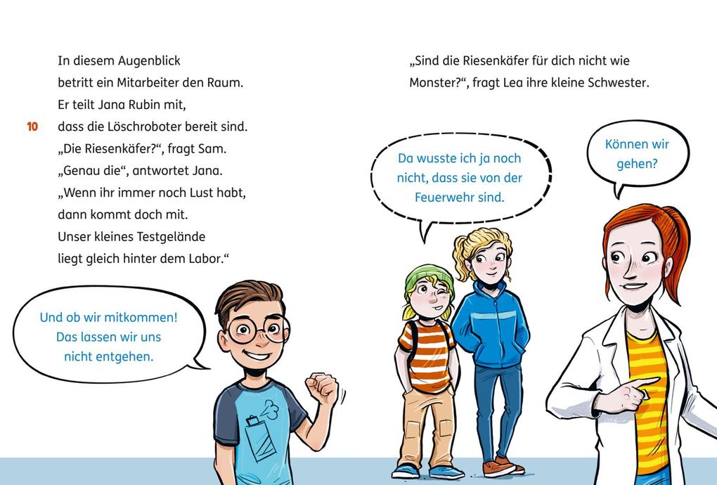 Weitere Ansicht: Die Robot-Kids: Die Löschroboter | Bernd Flessner, Hannah Flessner