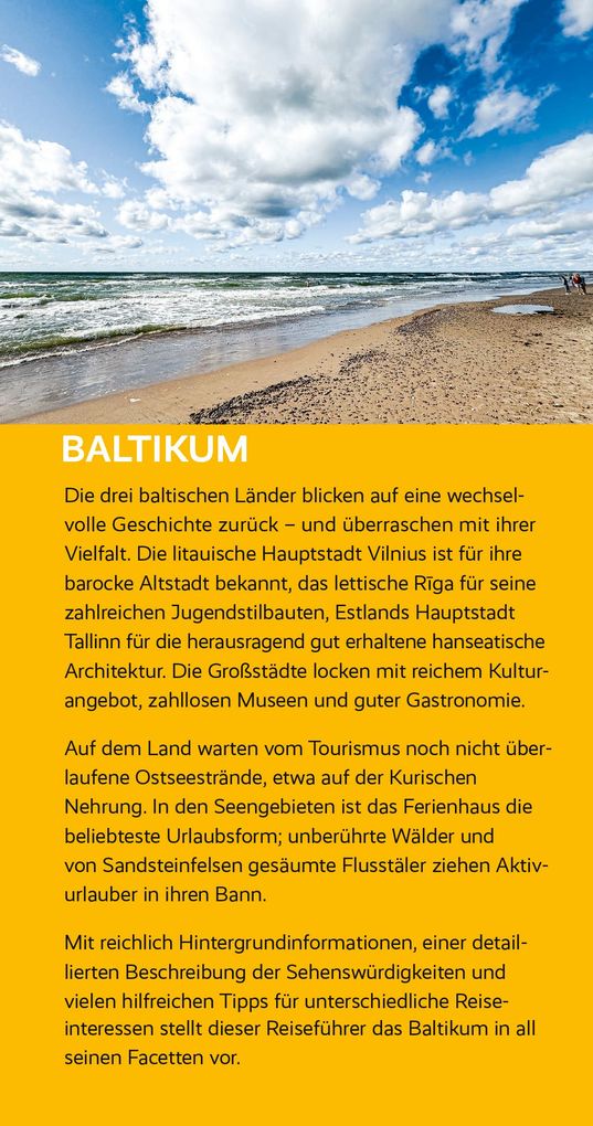 Weitere Ansicht: TRESCHER Reiseführer Baltikum | Volker Hagemann