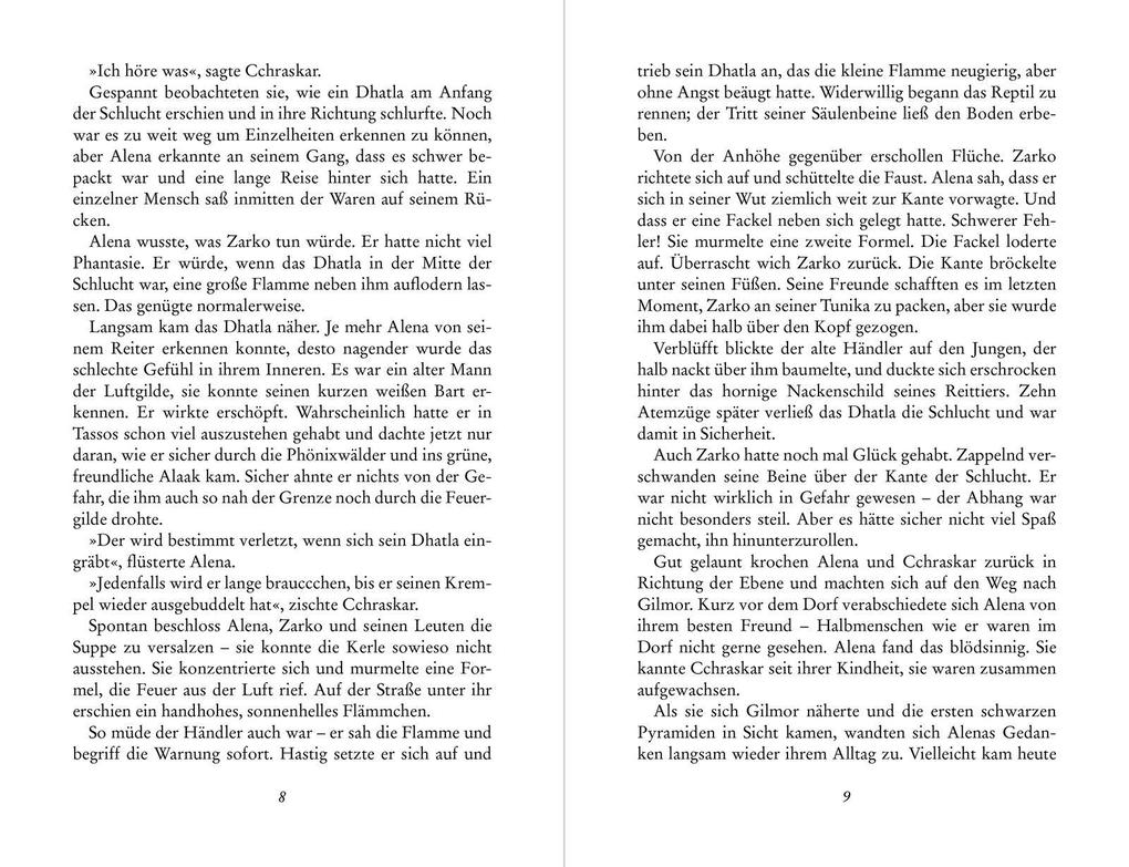 Weitere Ansicht: Feuerblüte - Tochter der Flammen | Katja Brandis