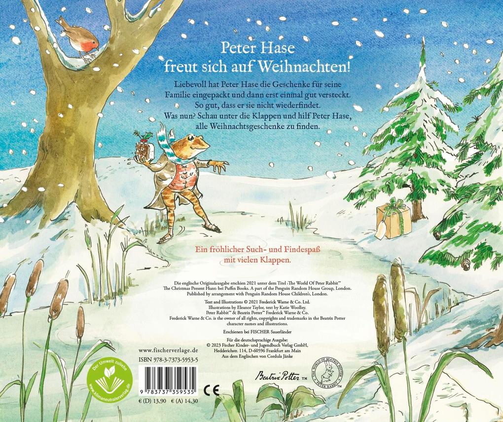 Weitere Ansicht: Peter Hase Das große Weihnachtsfest | Beatrix Potter