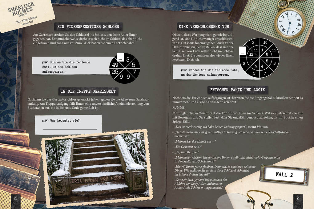 Weitere Ansicht: Detective Games - Löse die Fälle! | Pascal Guichard, Michèle Lecreux, Clémence Roux de Luze, Gilles Saint-Martin