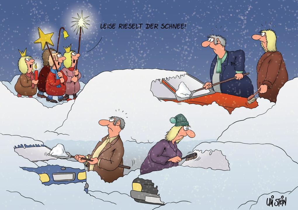 Weitere Ansicht: Uli Stein: Festtage!: Uli Stein - Frohes Fest! | Uli Stein