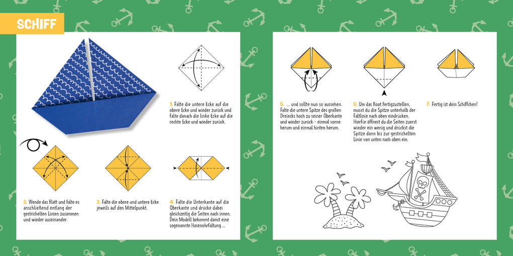 Weitere Ansicht: 88 x Origami Kids - Wilde Piraten | Thade Precht