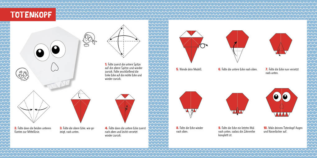 Weitere Ansicht: 88 x Origami Kids - Wilde Piraten | Thade Precht