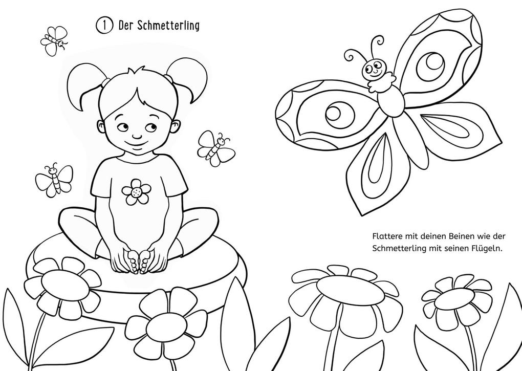 Weitere Ansicht: Mein erstes Yoga-Malbuch | Anja Meister