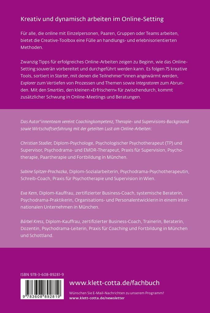 Weitere Ansicht: Act creative ONLINE! (Leben Lernen, Bd. 344) | Christian Stadler, Sabine Spitzer-Prochazka, Eva Kern, Bärbel Kress