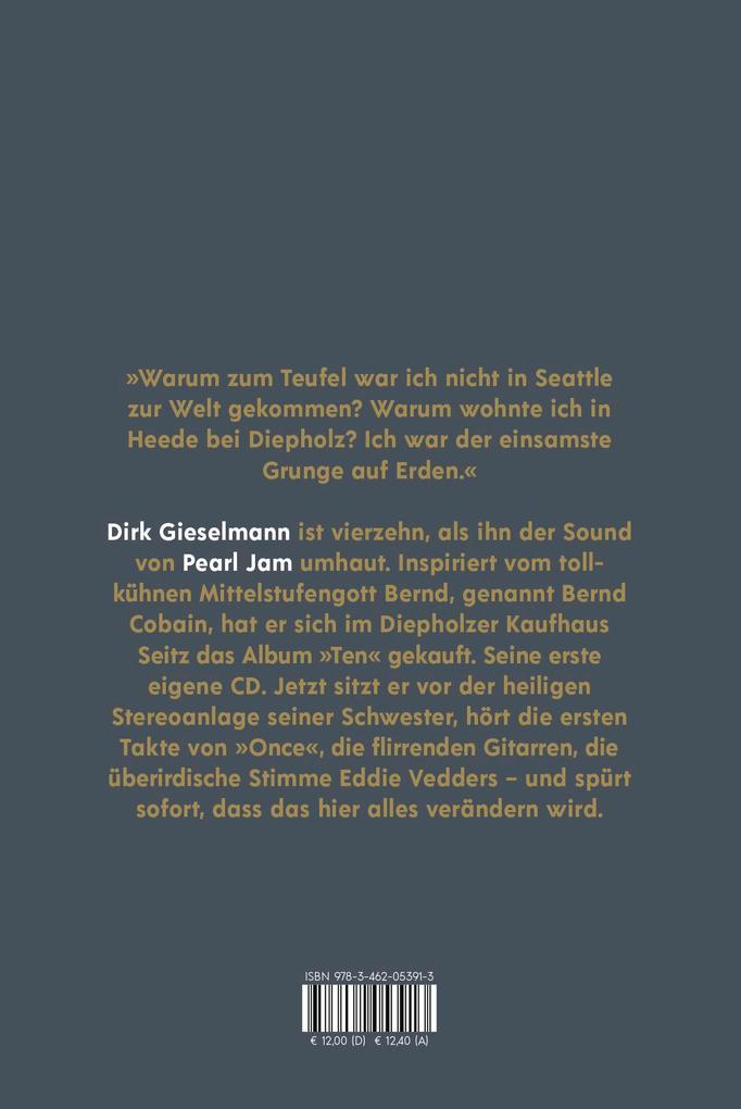 Weitere Ansicht: Dirk Gieselmann über Pearl Jam oder Du sollst keine gute Laune haben | Dirk Gieselmann