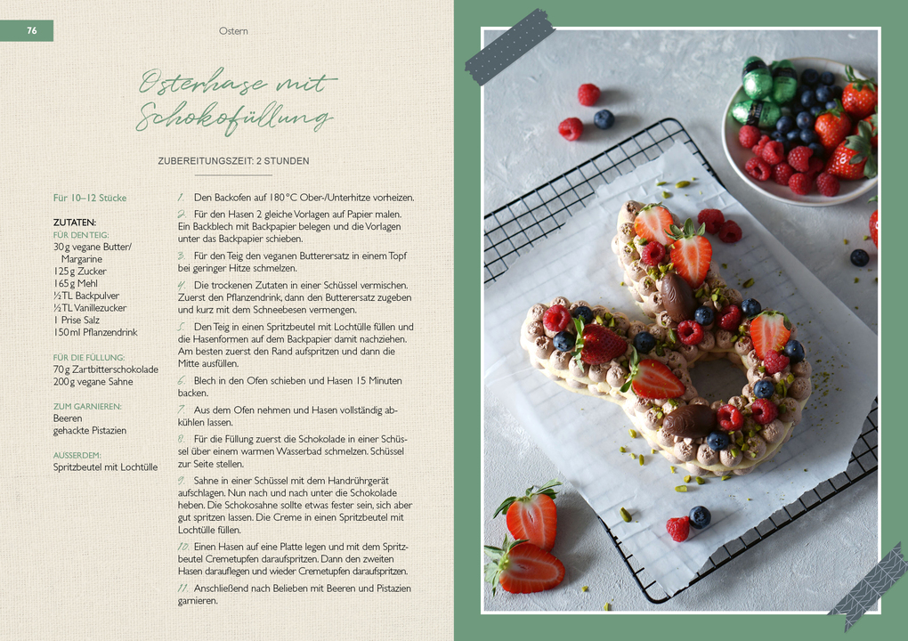 Weitere Ansicht: Das vegane Backbuch für Festtage | Ann-Kathrin Lemke
