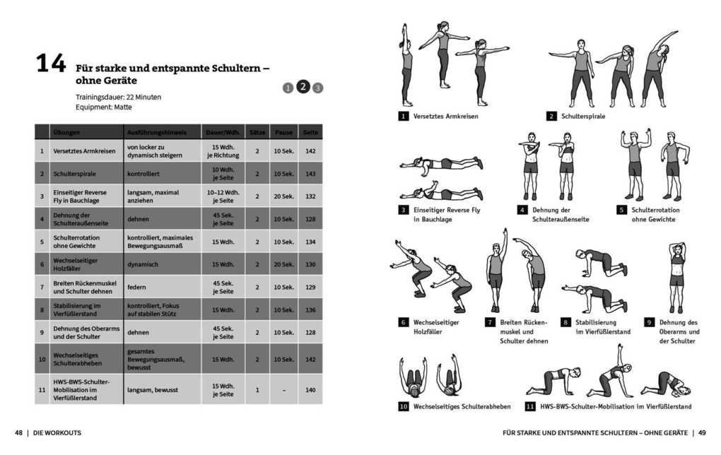 Weitere Ansicht: 50 Workouts gegen Schulter- und Nackenschmerzen | Torsten Pfitzer