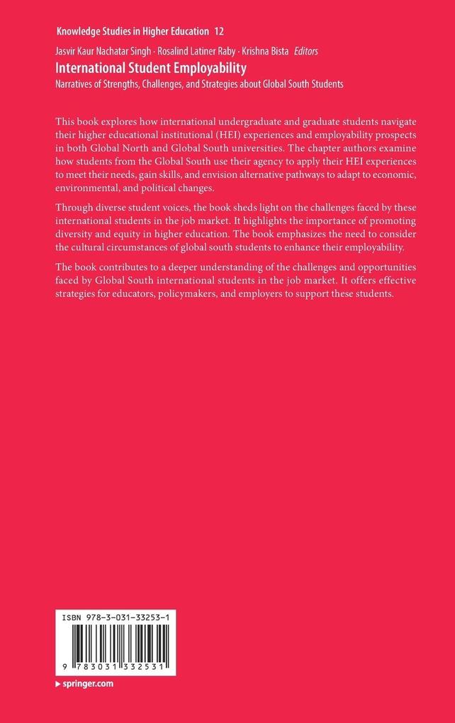 Weitere Ansicht: International Student Employability